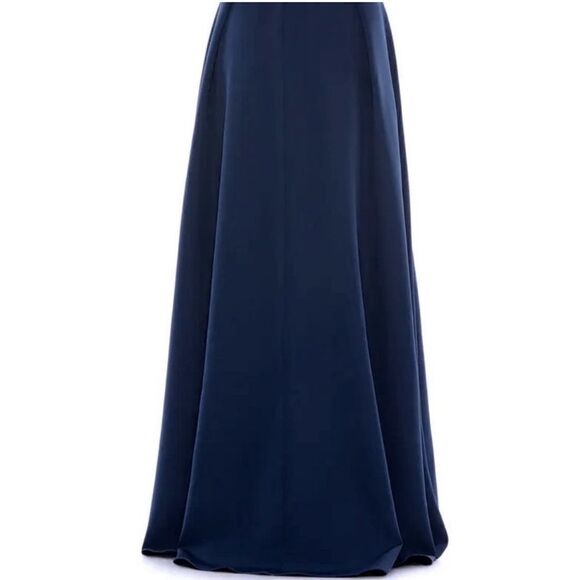 NWT MAC DUGGAL Midnight Embellished One Shoulder A-Line Evening Gown Size 8 - Picture 7 of 12